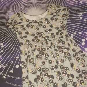 Spirited Away Cap Sleeve Soot Sprite Dress